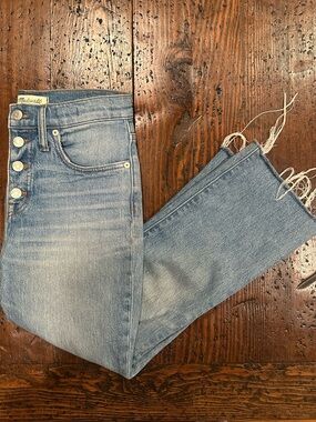 Madewell Cali Demi-Boot Cut High-Rise Jeans